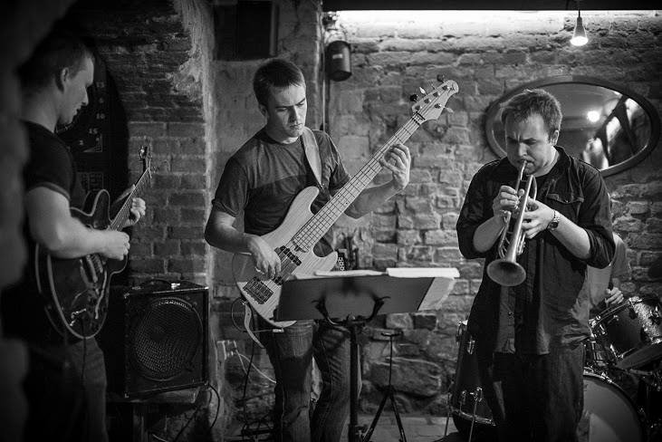 Elbląg, od lewej: Andrzej Józefów, Konrad Żołnierek, Dawid Lipka,