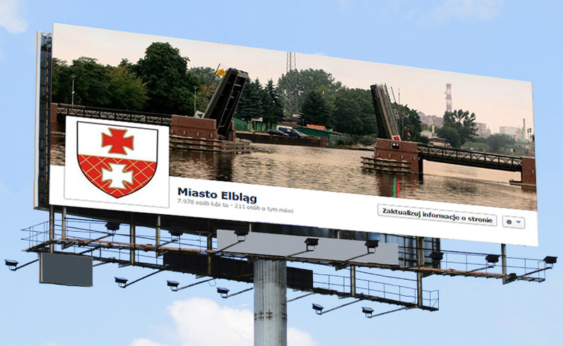 Elbląg, Nowe witacze, nowe billboardy będą witały gości Elbląg, Nowe witacze, nowe billboardy będą witały gości