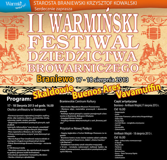Elbląg, Skaldowie na Festiwalu w Braniewie Elbląg, Skaldowie na Festiwalu w Braniewie