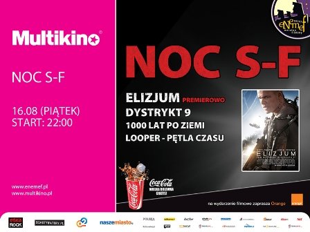 Elbląg, W Multikinie: Noc S-F!