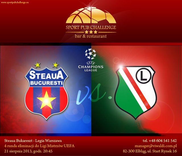Legia w Sport Pub Challenge