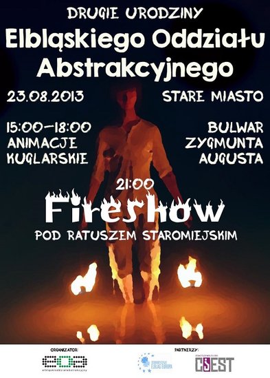 Elbląg, Fireshow na urodziny Oddziału Elbląg, Fireshow na urodziny Oddziału