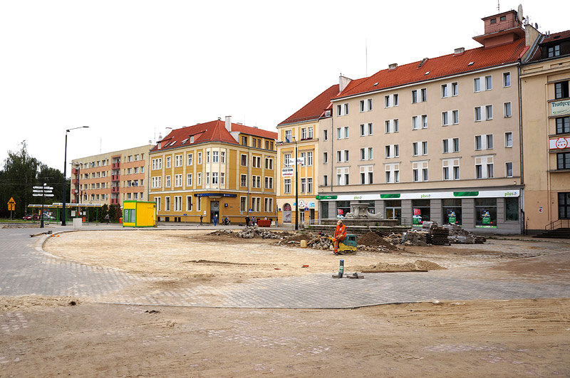 Elbląg, Plac Słowiański za tydzień Elbląg, Plac Słowiański za tydzień