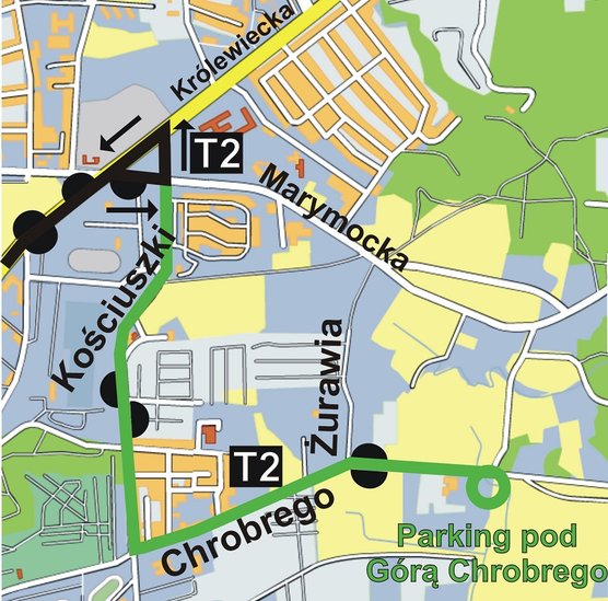 Elbląg, mapka poglądowa Elbląg, mapka poglądowa