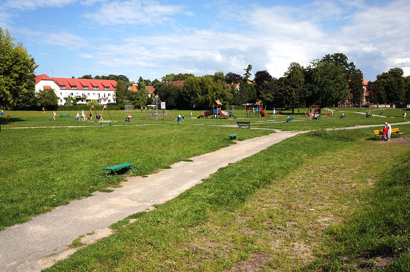 Elbląg, Na terenie zieleńca pomiędzy ul. Mickiewicza a Żeromskiego powstanie także siłownia oraz park rekreacyjny dla seniorów Elbląg, Na terenie zieleńca pomiędzy ul. Mickiewicza a Żeromskiego powstanie także siłownia oraz park rekreacyjny dla seniorów