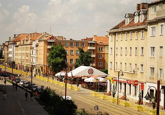 Elbląg, ul.1 Maja, zdjęcie z konkursu Fotka miesiąca,