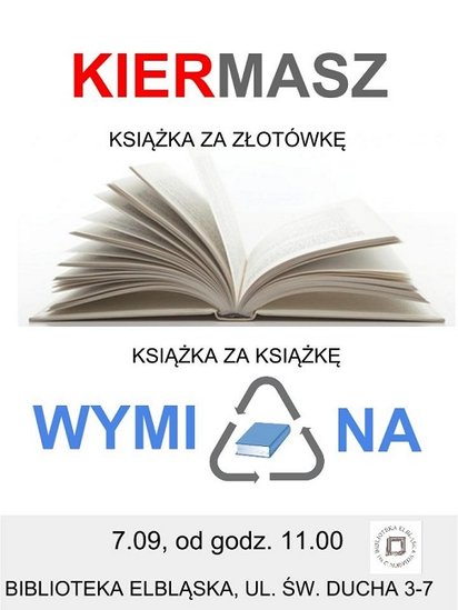 Elbląg, Kiermasz i bookcrossing w bibliotece