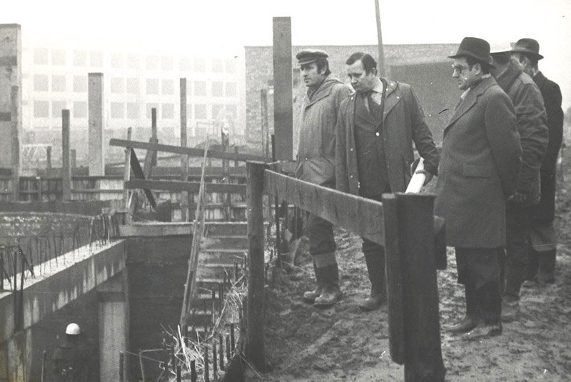Elbląg, Prace budowlane ruszyły w roku 1974 Elbląg, Prace budowlane ruszyły w roku 1974