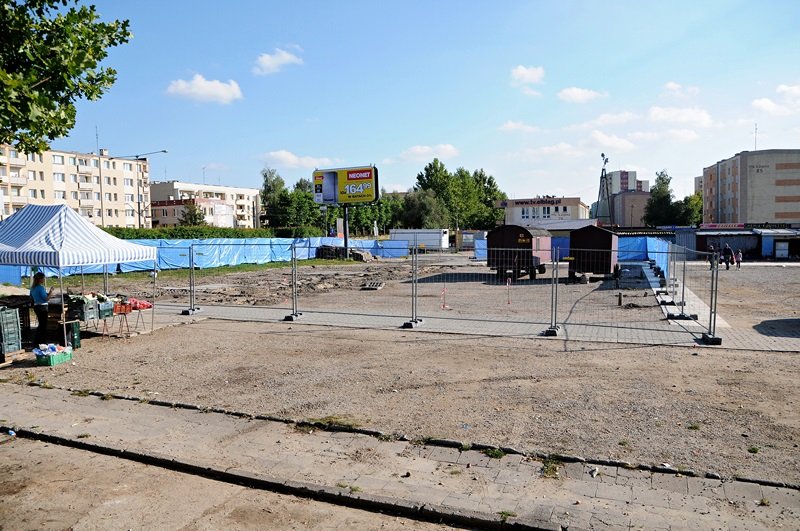 Elbląg, Przy targowisku miejskim powstaje parking