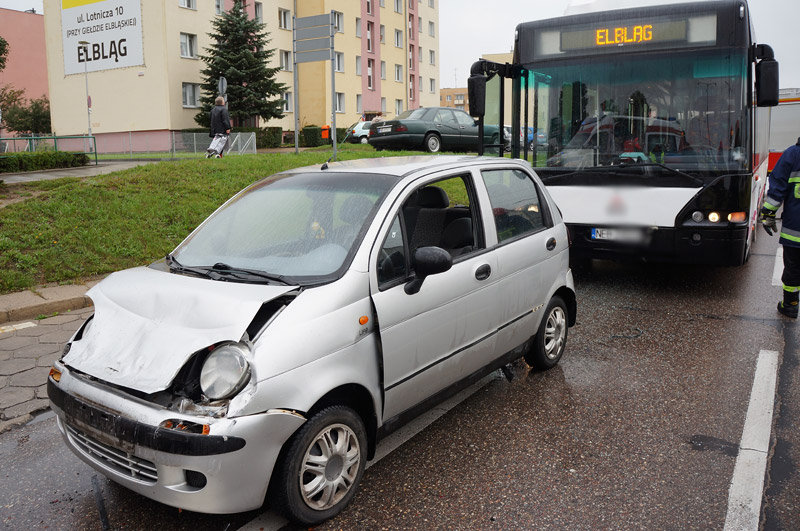 Elbląg, Wypadek na Płk. Dąbka Elbląg, Wypadek na Płk. Dąbka
