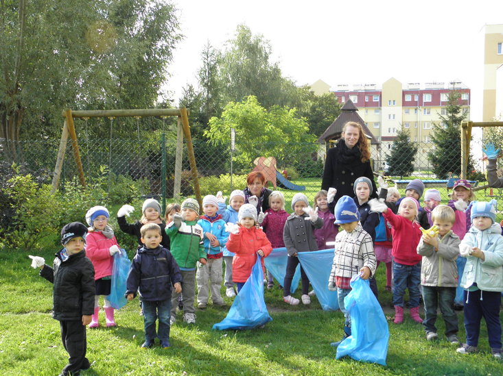 Elbląg, Sprzątanie Świata w Przedszkolu Katolickim „Dorotka” Elbląg, Sprzątanie Świata w Przedszkolu Katolickim „Dorotka”