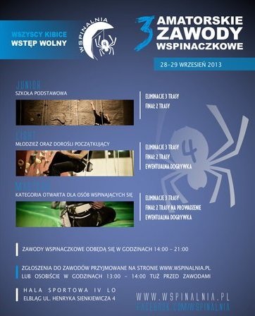 Elbląg, Za tydzień zawody wspinaczkowe Elbląg, Za tydzień zawody wspinaczkowe