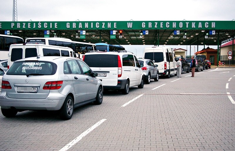 Elbląg, Ruch graniczny z Rosją rekordowo duży i ciągle rośnie