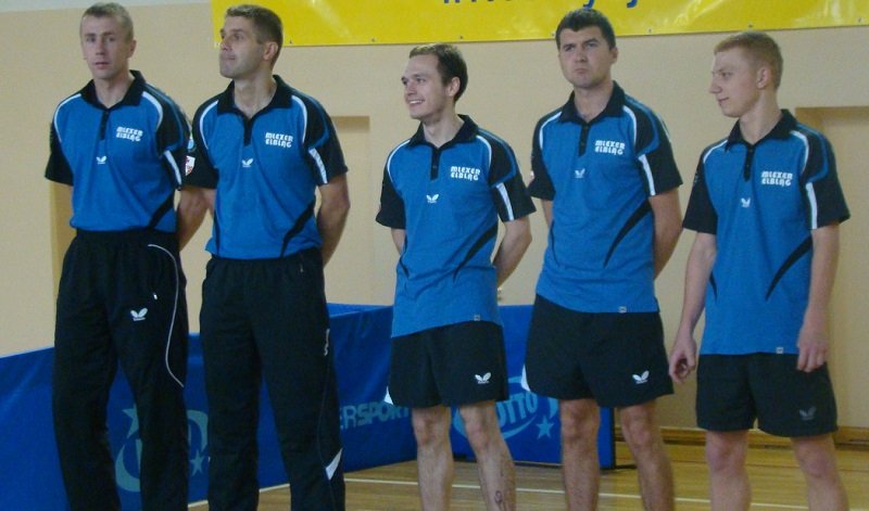 Elbląg, od lewej Grzegorz Pietryka, Mariusz Żurawski, Szymon Repeć, Michał Link, Krzysztof Bojanowski, Elbląg, od lewej Grzegorz Pietryka, Mariusz Żurawski, Szymon Repeć, Michał Link, Krzysztof Bojanowski,
