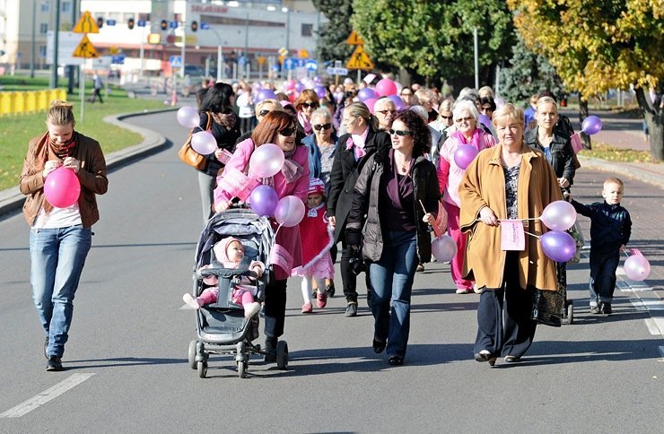 Elbląg, Marsz Zdrowia Amazonek