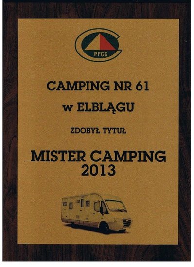 Elbląg, Elbląski Camping najlepszy w Polsce