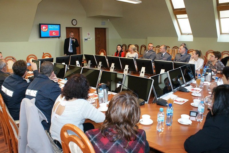 Elbląg, Delegacja z Bułgarii poznawała pracę elbląskiej policji