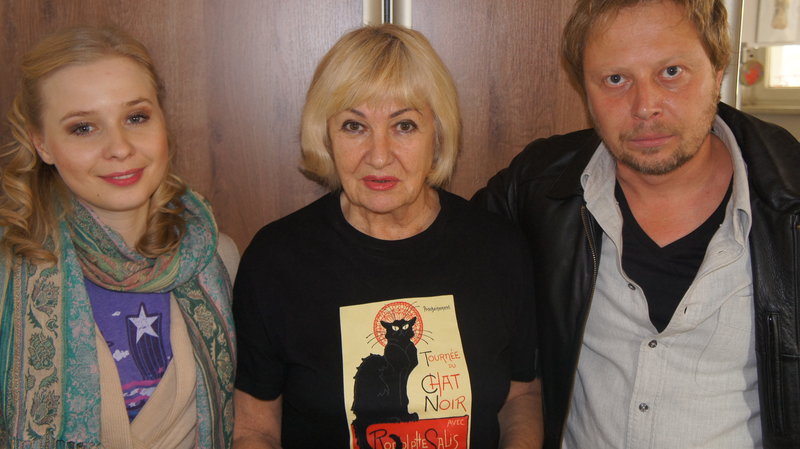 Elbląg, Od lewej: Anna Suchowiecka, Maria Makowska-Franceson, Artur Hauke Elbląg, Od lewej: Anna Suchowiecka, Maria Makowska-Franceson, Artur Hauke