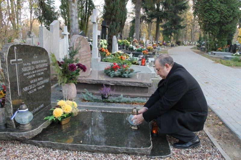 Elbląg, Prezydent odwiedził grób gen. bryg. Bolesława Nieczuja-Ostrowskiego,