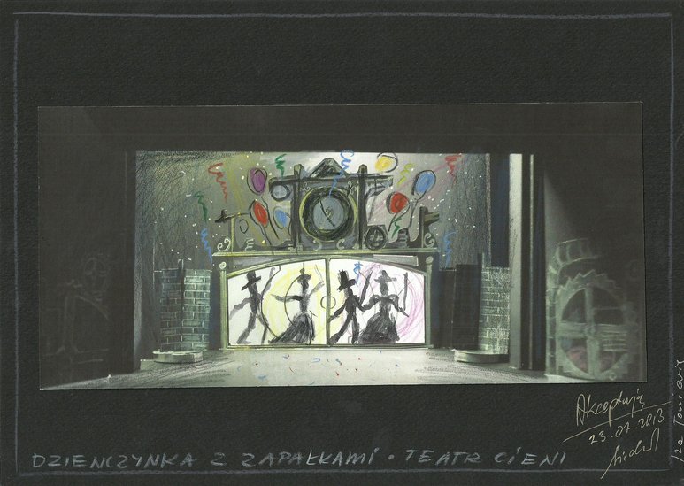Elbląg, Projekt scenografii autorstwa Izy Toroniewicz Elbląg, Projekt scenografii autorstwa Izy Toroniewicz