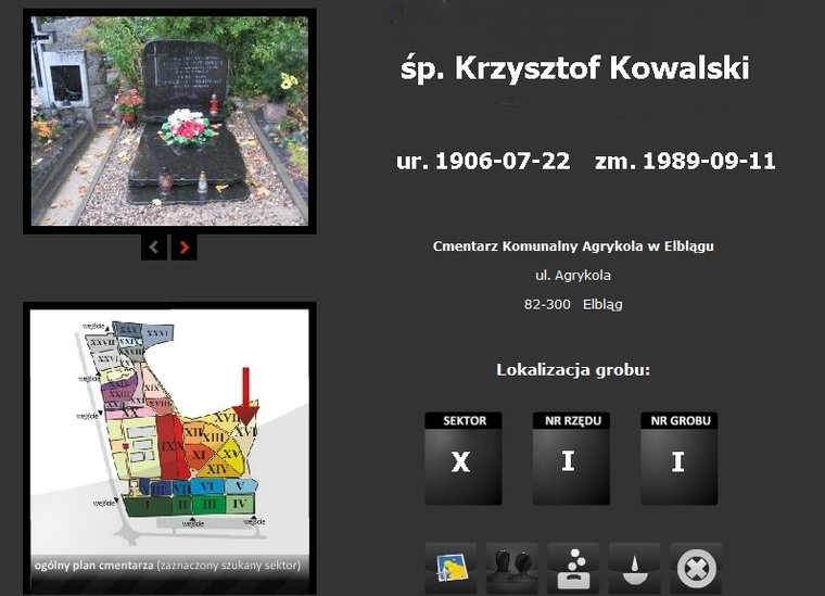 Elbląg, Tak wygląda wyszukiwarka, która pomaga zlokalizować groby bliskich (zdjęcie jest jedynie ilustracją do artykułu, nie zawiera prawdziwych danych) Elbląg, Tak wygląda wyszukiwarka, która pomaga zlokalizować groby bliskich (zdjęcie jest jedynie ilustracją do artykułu, nie zawiera prawdziwych danych)