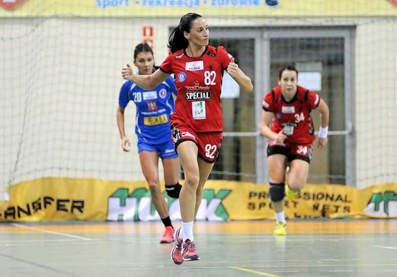 Elbląg, Kinga Grzyb rzuciła 10 bramek (fot AD) Elbląg, Kinga Grzyb rzuciła 10 bramek (fot AD)