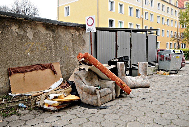 Elbląg, Śmieci poleżą do wiosny?