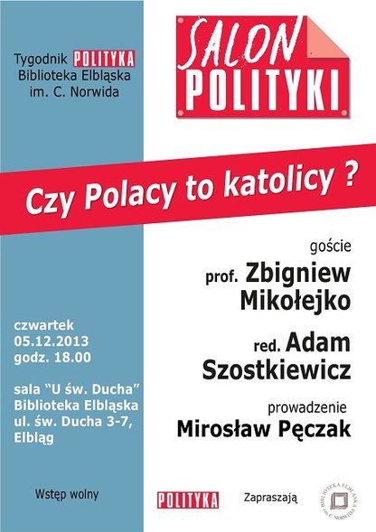 Elbląg, Czy Polacy to katolicy?