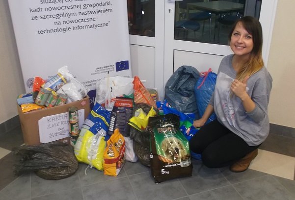Elbląg, Sukces zbiórki darów dla schroniska Elbląg, Sukces zbiórki darów dla schroniska