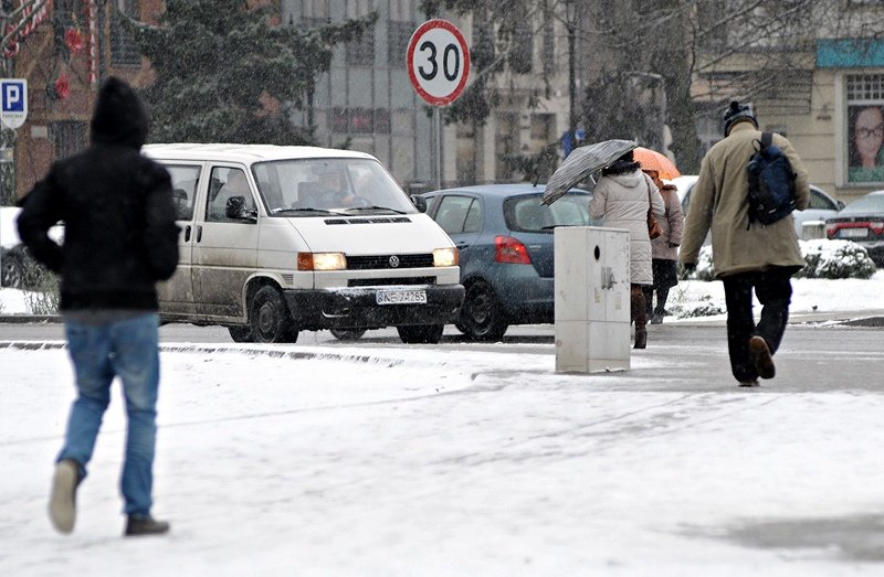 Elbląg, Pierwszy śnieg, więc czas na „akcję zima”