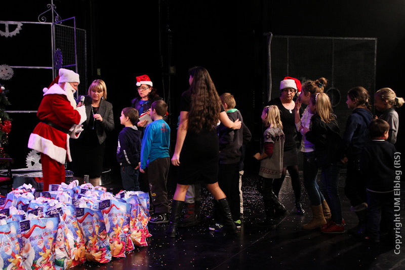 Elbląg, Mikołaj odwiedził podopiecznych elbląskich świetlic