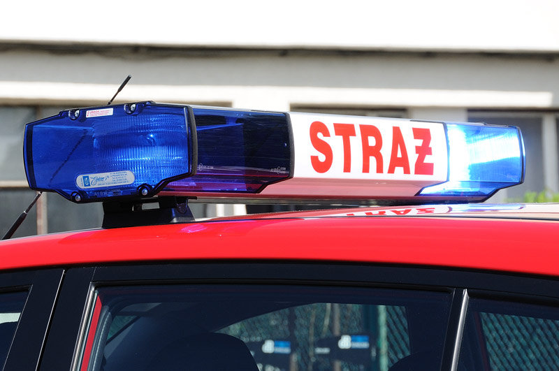 Elbląg, Pożar na Jaśminowej, nie żyje jedna osoba Elbląg, Pożar na Jaśminowej, nie żyje jedna osoba