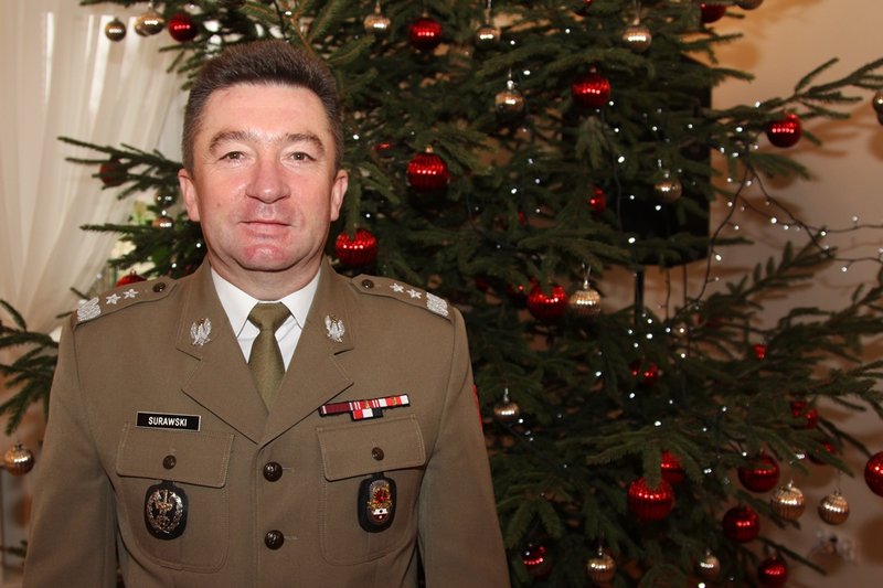 Elbląg, Świąteczne życzenia Dowódcy 16 PDZ Elbląg, Świąteczne życzenia Dowódcy 16 PDZ