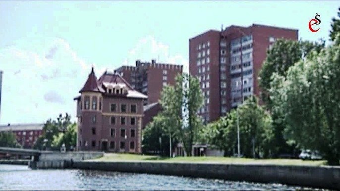 Elbląg, (kadr z materiału filmowego) Elbląg, (kadr z materiału filmowego)