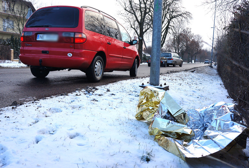 Elbląg, Potrącenie dwóch osób na przejściu