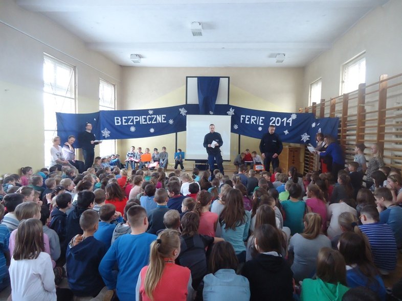 Elbląg, Bezpieczne ferie w SP nr 14 Elbląg, Bezpieczne ferie w SP nr 14