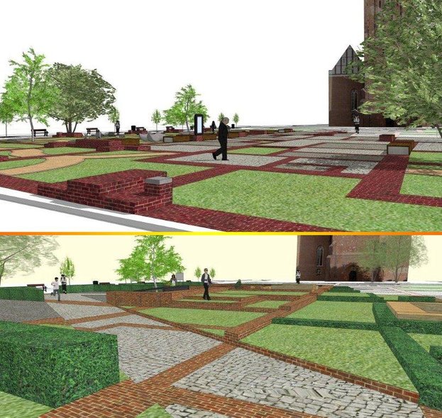 Elbląg, Koncepcja historyczna górą!