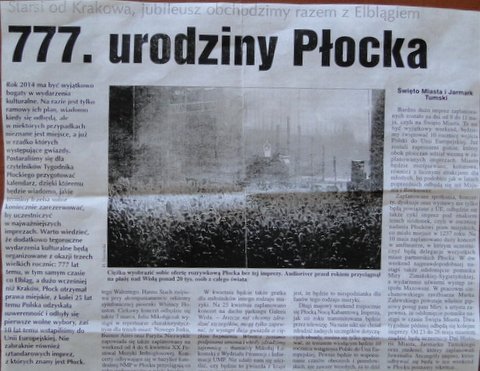 Elbląg, Magiczny jubileusz Elbląg, Magiczny jubileusz