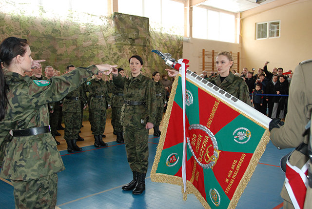 Elbląg, Ślubowanie nowych funkcjonariuszy SG Elbląg, Ślubowanie nowych funkcjonariuszy SG