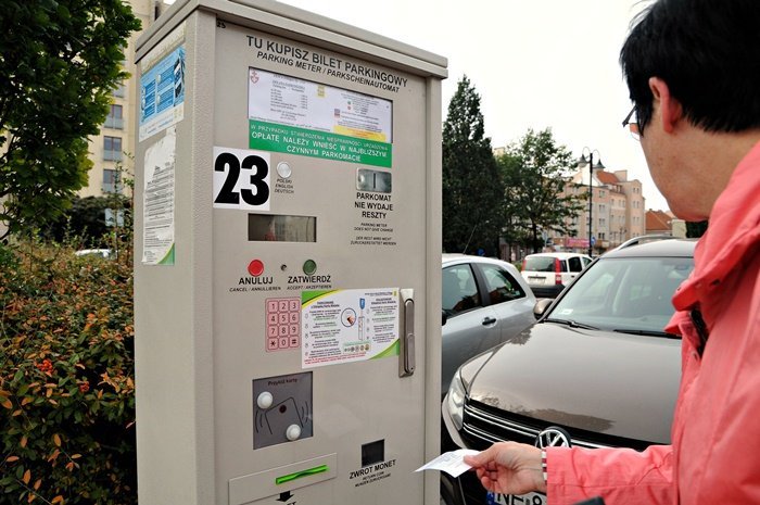 Elbląg, Bezpłatne parkowanie? Tylko na "kopercie"