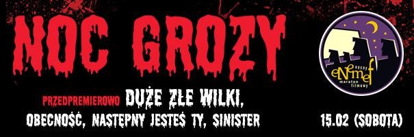 Elbląg, ENEMEF: Noc grozy - wygraj bilety