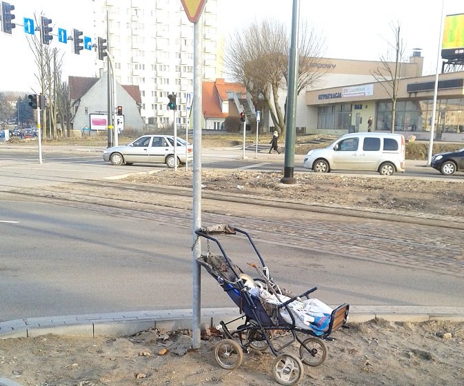 Elbląg, Poszukiwany właściciel "pojazdu"