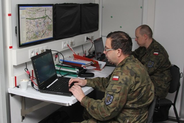 Elbląg, Trening sztabowy 16 PDZ
