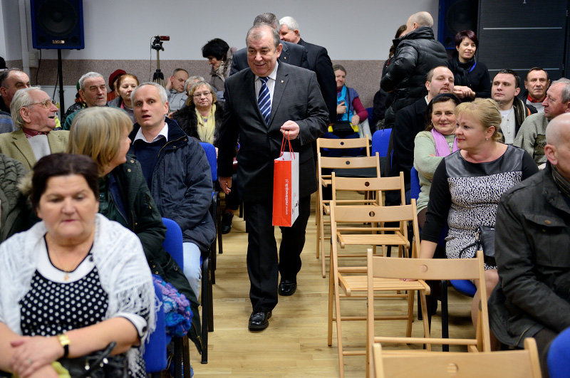 Elbląg, Prezydent Jerzy Wilk spotkał sie dziś z mieszkańcami os. Nad Jarem, Kamionka i Bielany