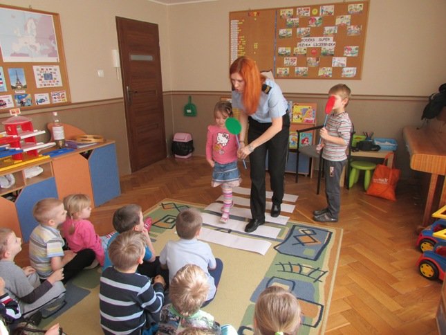Elbląg, Strażnicy w przedszkolu Elbląg, Strażnicy w przedszkolu