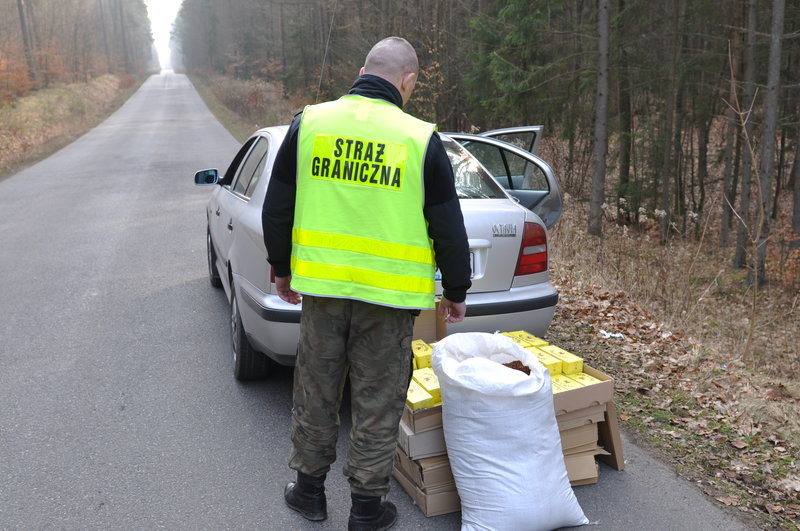 Elbląg, Bagażnik z papierosami