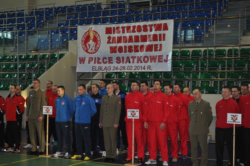 Elbląg, Mistrzostwa Żandarmerii Wojskowej w piłce siatkowej