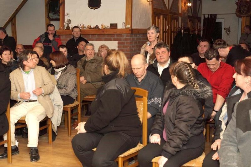 Elbląg, Spotkanie z mieszkańcami Próchnika, Elbląg, Spotkanie z mieszkańcami Próchnika,