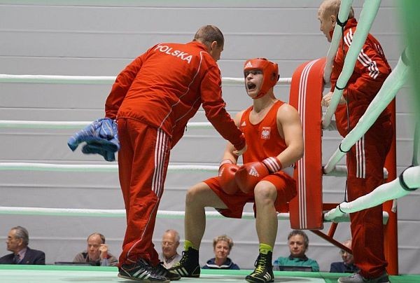 Elbląg, Rafał Staszewski z brązowym medalem (boks) Elbląg, Rafał Staszewski z brązowym medalem (boks)