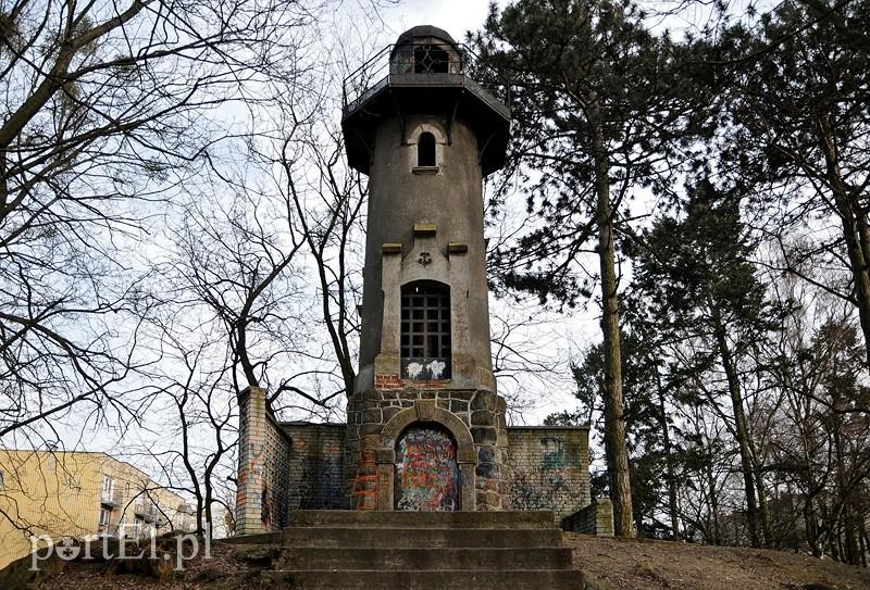 Elbląg, Wieża widokowa w Parku Modrzewie. Kto chciałby popatrzeć na świat z góry?